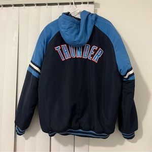 okc Oklahoma City thunder mens jacket size XL
